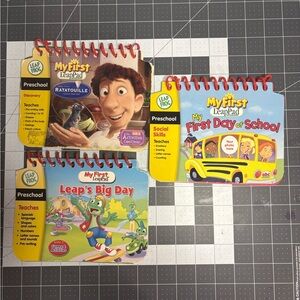 Leapfrog My First LeapPad Bundle of 3 Books No Cartridges